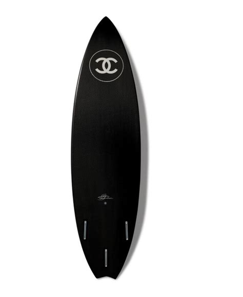 Chanel Philippe Barland Limited Edition Black Carbon Surfboard